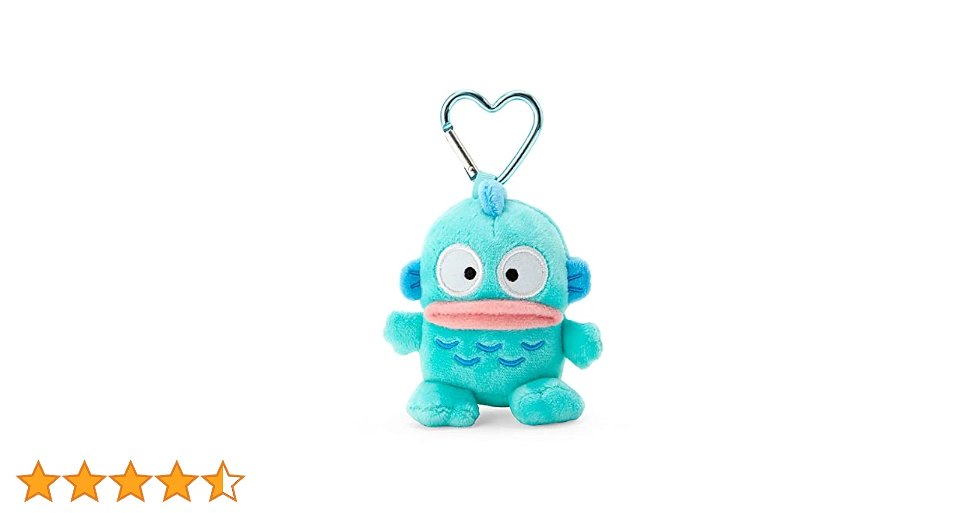 ハンギョドン　ホワイトデザイン　マスコットホルダー Amazon.co.jp: サンリオ(SANRIO) サンリオ マスコットホルダー